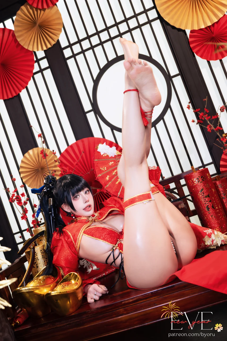 Byoru - Eve New Year Qipao Stellar Blade [62P,19V-2.47GB] tg@simisebaisi 【丝足阁】014.webp